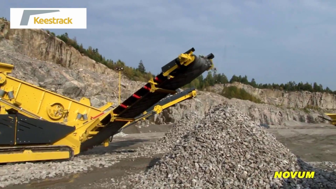 Keestrack K4 - Novum screen in action