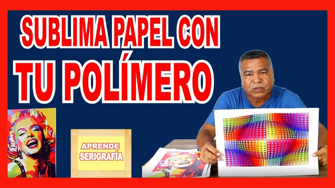 😍🚀SUBLIMA PAPEL CON TU POLÍMERO
