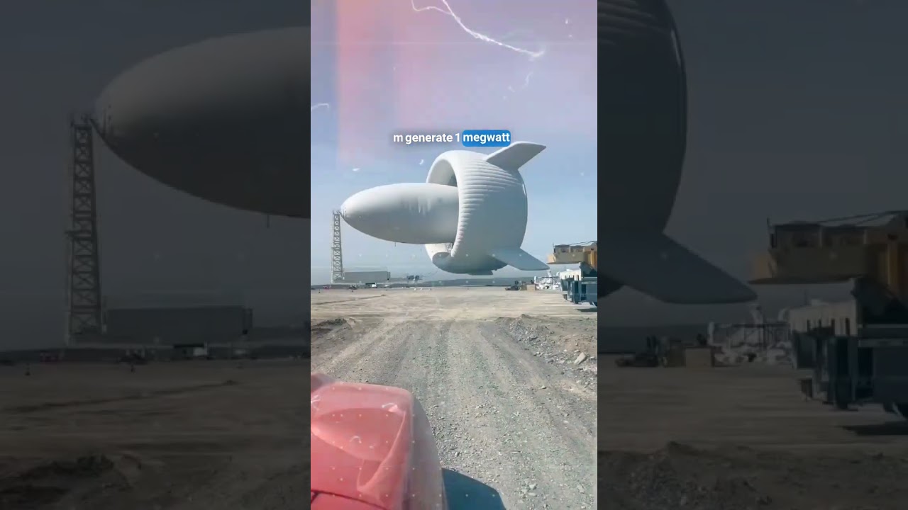 Sky-Turbine: China&rsquo;s Giant Inflatable Wind Generator Flies & Powers 1 MW! #renewableenergy