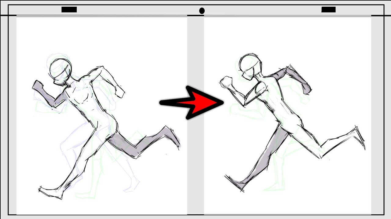 Tutorial_Como fazer um personagem correndo (+ Dicas de Animação) Animation running