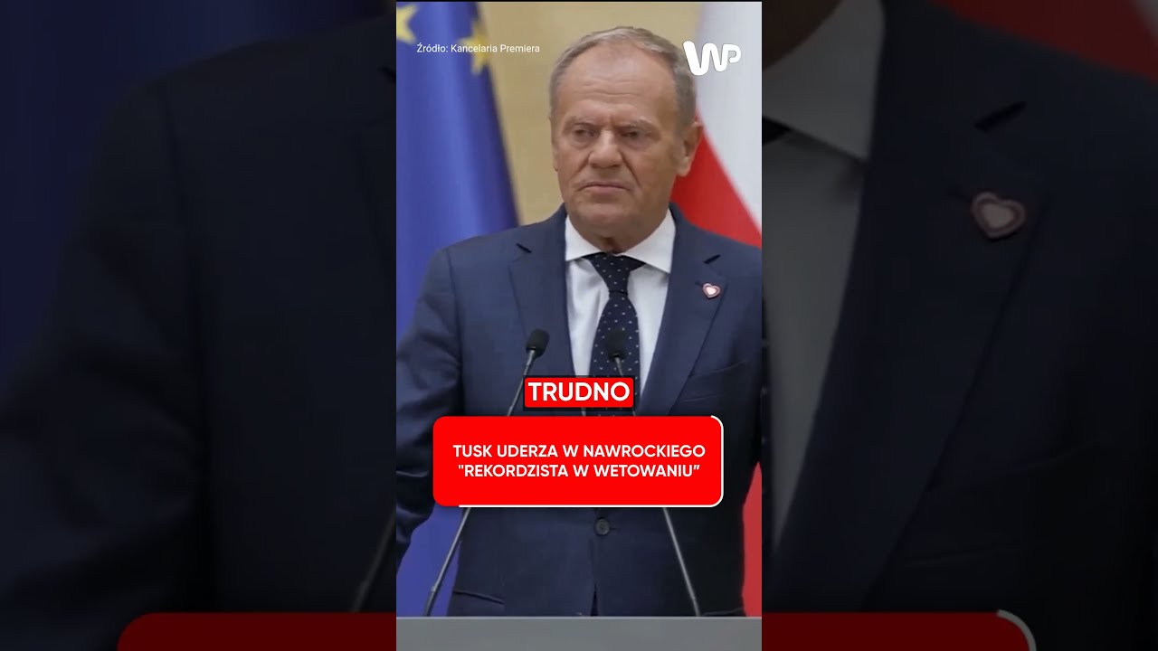 Tusk uderza w Nawrockiego. 