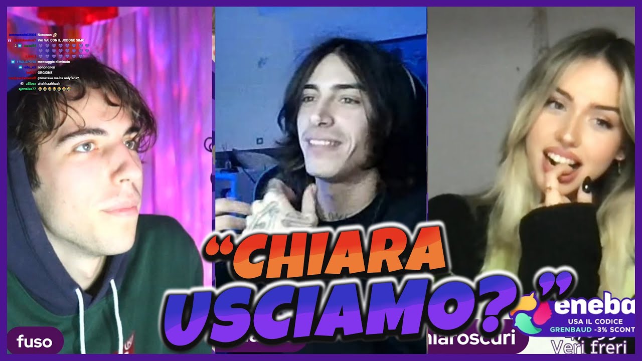 GRENBAUD *APPROCCIA UNA RAGAZZA* con l'aiuto di DIEGO NASKA ! | Live Twitch