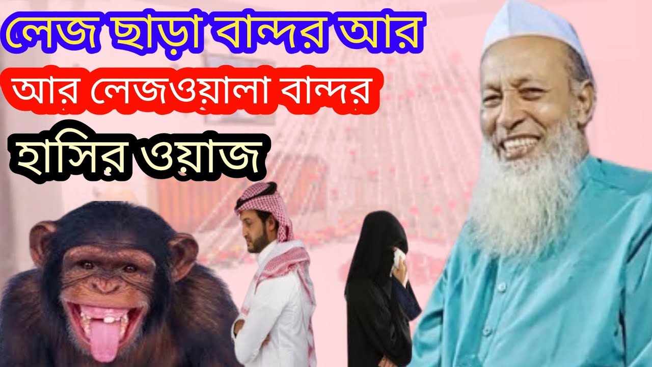 মানুষ নামে কিছু বান্দর আছে তাদের মুখ উন্মোচন করলেন আল্লামা ফজলুর রহমান খান বানিয়াচং হাসির ওয়াজ 