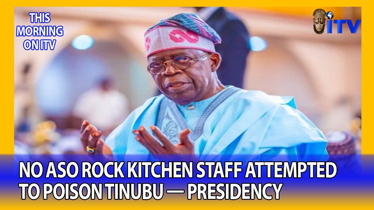 No Aso Rock Kitchen Staff Attempted To Poison Tinubu — Presidency