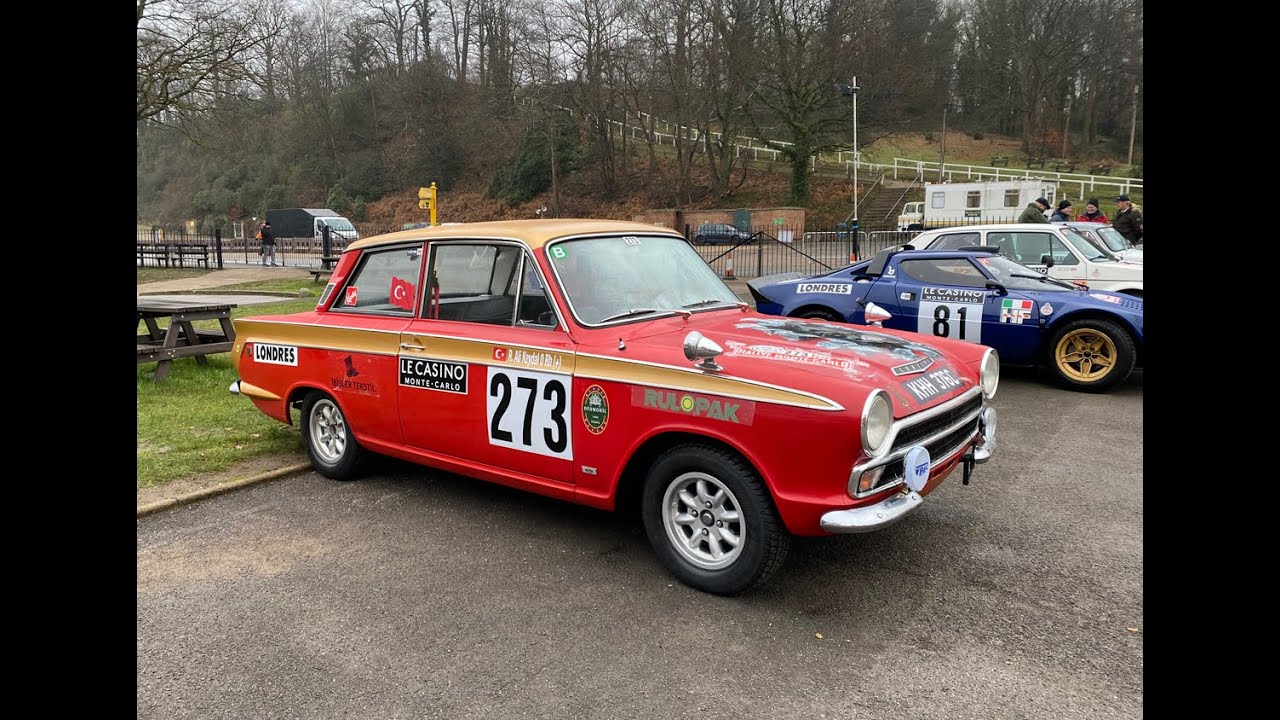 Monte Carlo Historique start at Brooklands - The 1965 Cortina GT