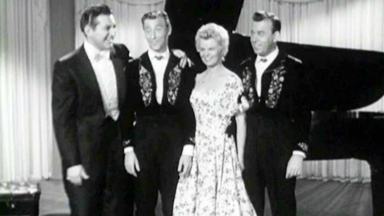 Liberace's TV-Show: Liberace and the yodel Trio Schmid from Switzerland - Part 2 (1950's)