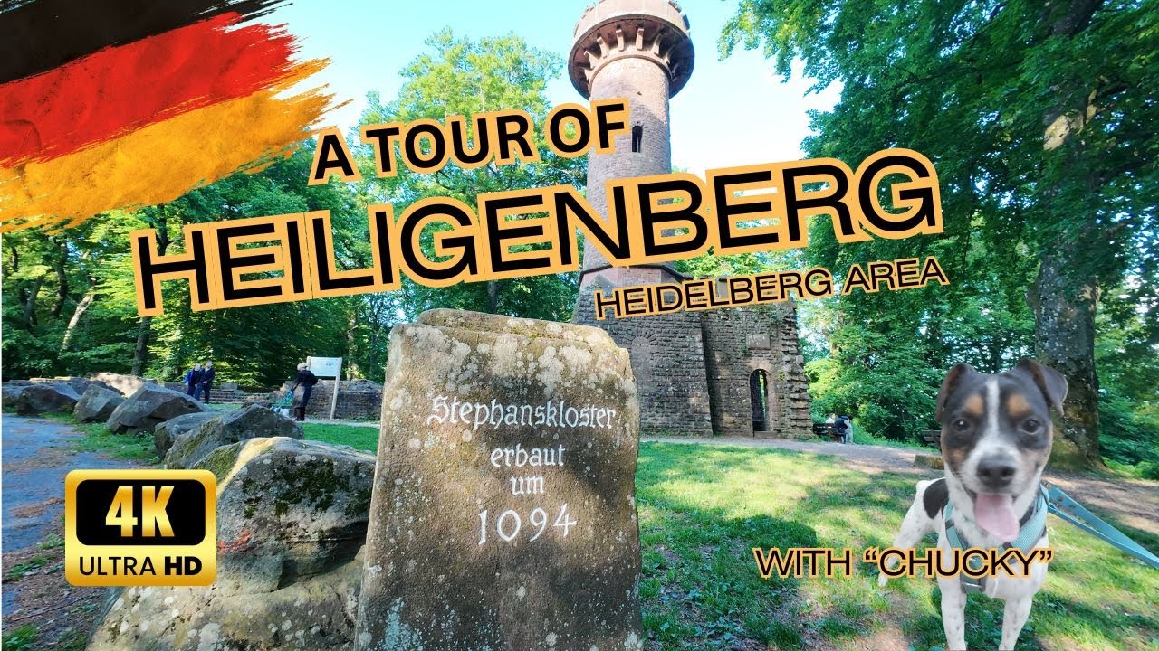 HEILIGENBERG bei Heidelberg Rundgang! A Tour of Heiligenberg at Heidelberg area! Filmes in 4k