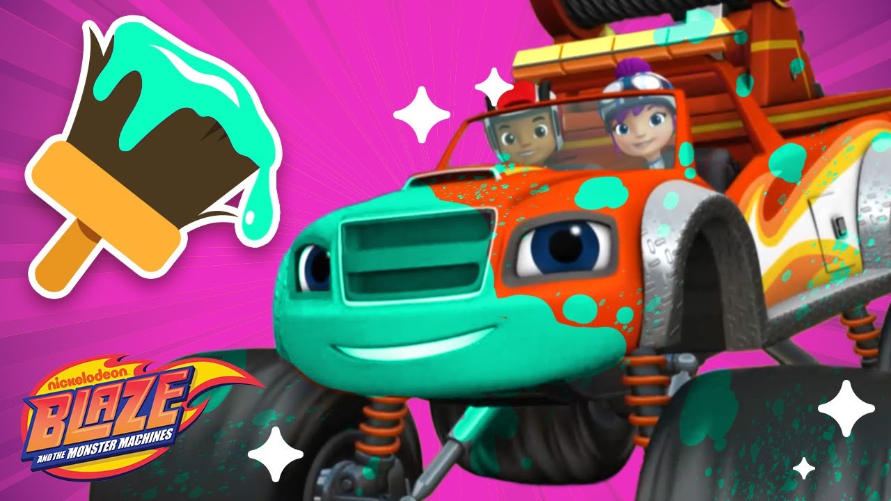 Makeover Machines #27 w/ Tow Truck Blaze! | Games for Kids | Blaze and the Monster Machines