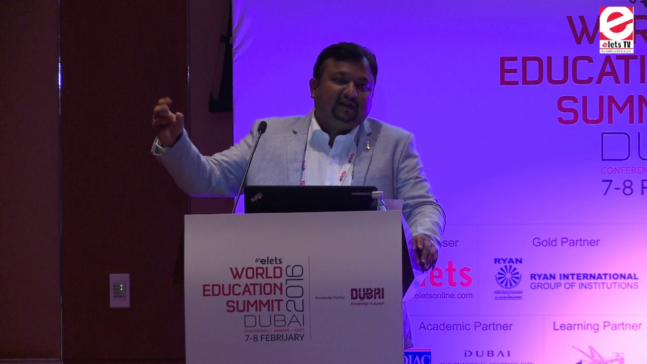 WES 2016 Dubai - Sumit Shukla, Senior VP, MS Dynamics practice head, Apar Technologies