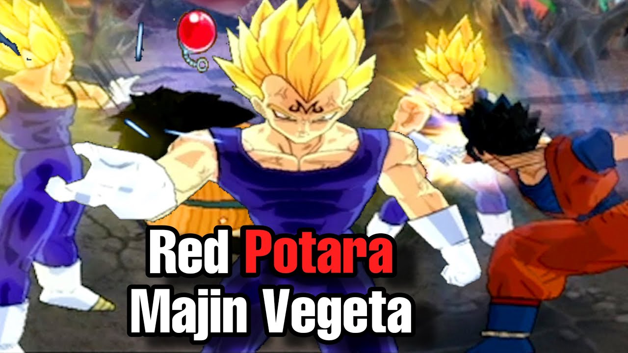 Red Potara Majin Vegeta Was The STRONGEST Until This Happened... Budokai Tenkaichi 3