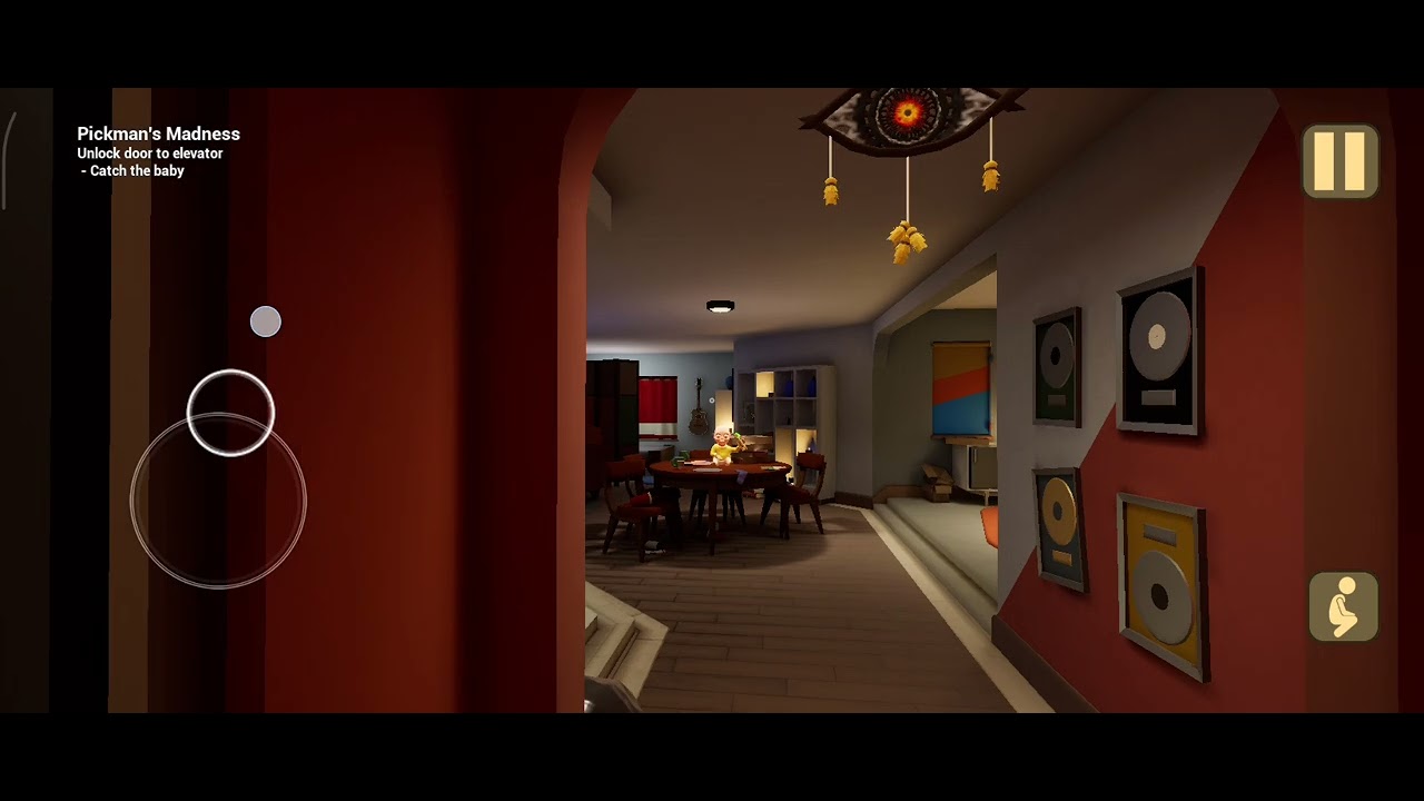 The baby in yellow| playing as the new babysitter of the baby huster