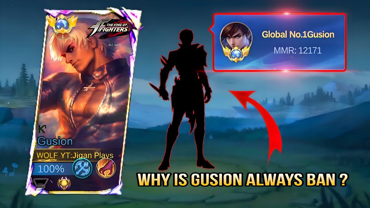 Why Is Gusion ALWAYS Banned in Ranked? 😱 | MLBB