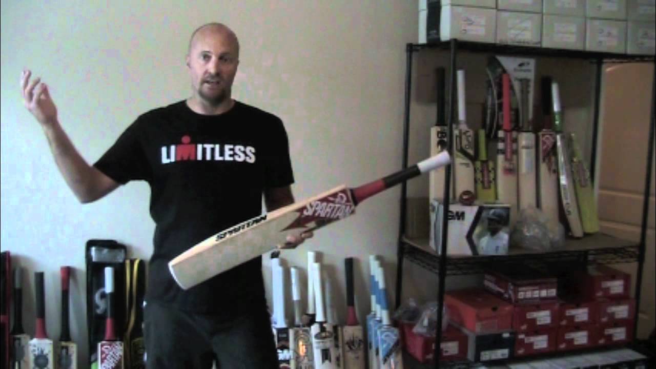 The Real Spartan cricket bats review by www.cricketstoreonline.com in HD