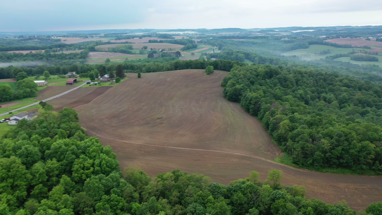 Overlooking the misty Allegheny Mountains [4k][60fps]