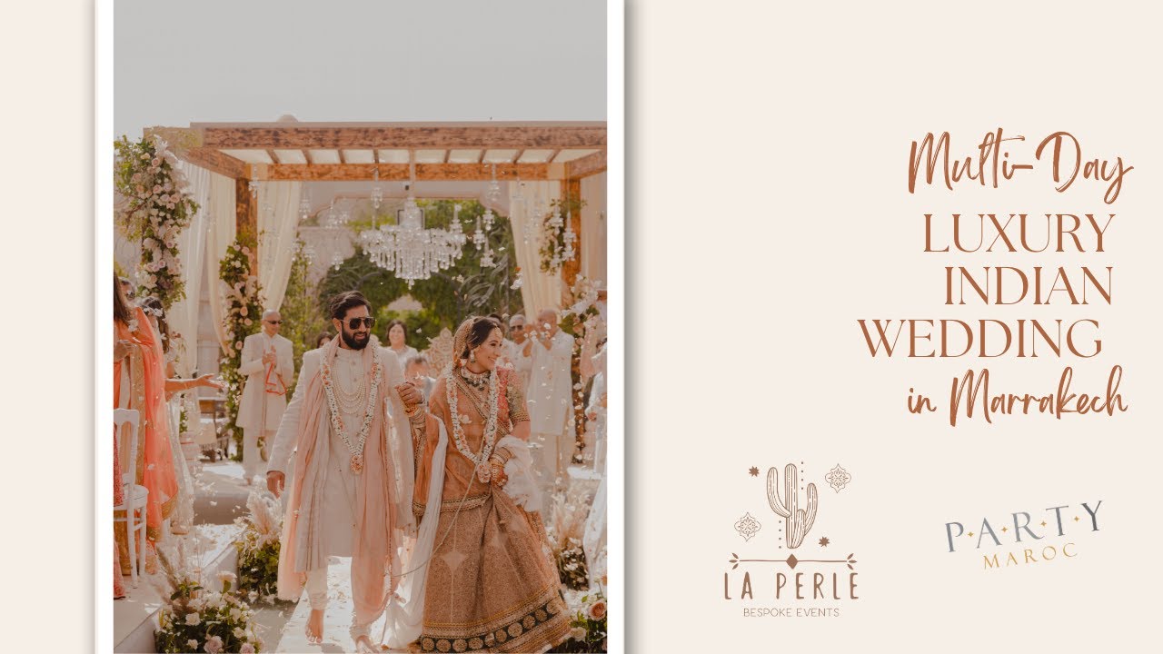 Multi-Day luxury Indian wedding in Marrakech