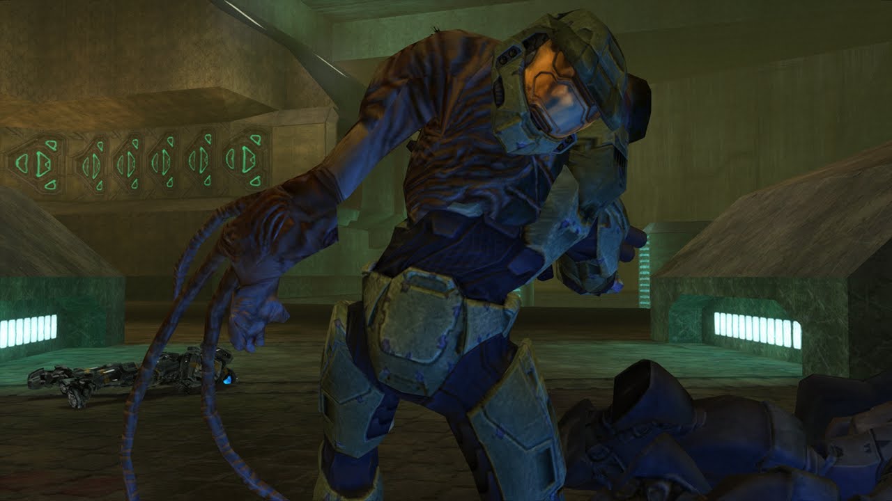 Halo 2 Flood  VS. Halo 4 Mantis