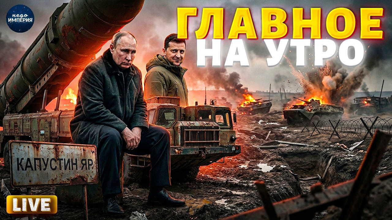 ГЛАВНОЕ НА УТРО | ЧП у армии РФ. Неожиданный ФИНАЛ ПЕРЕГОВОРОВ. Путин получил по Орешнику / 6.02