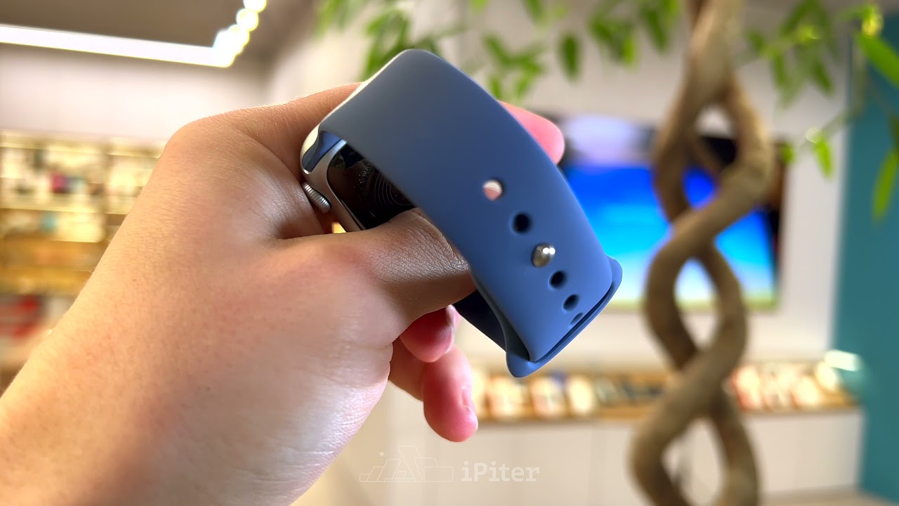 Ремешок Devia Deluxe Series Sport для Apple Watch 40 / 38 мм (Синий)