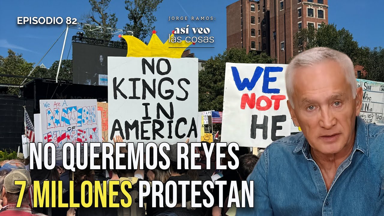 PROTESTAS “NO KINGS”: 7 MILLONES EN 2,700 CIUDADES | Trump vs. Petro, migración y Venezuela