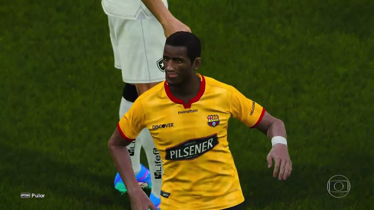 BARCELONA X BOTAFOGO - Copa Libertadores ao VIVO com Imagens | PES 2021