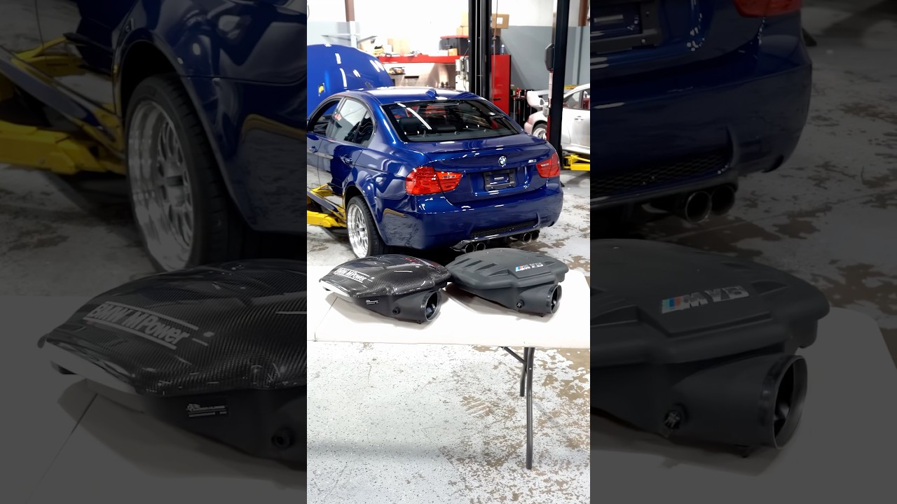 Carbon Klasse CARBON FIBER PLENUM😱‼️ #eurofed #eurocar #cars #bmw #bmwm3 #m3 #e90