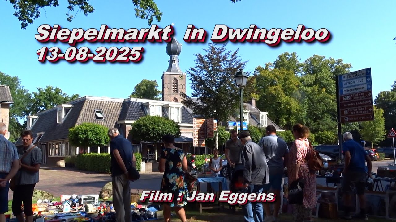 Siepelmarkt in Dwingloo 13 08 2025