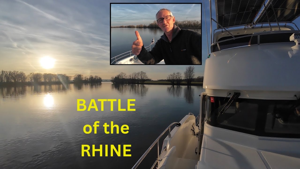 Battle of the Rhine | 17 Hours Against the Current to Düsseldorf on our Nordhavn N51
