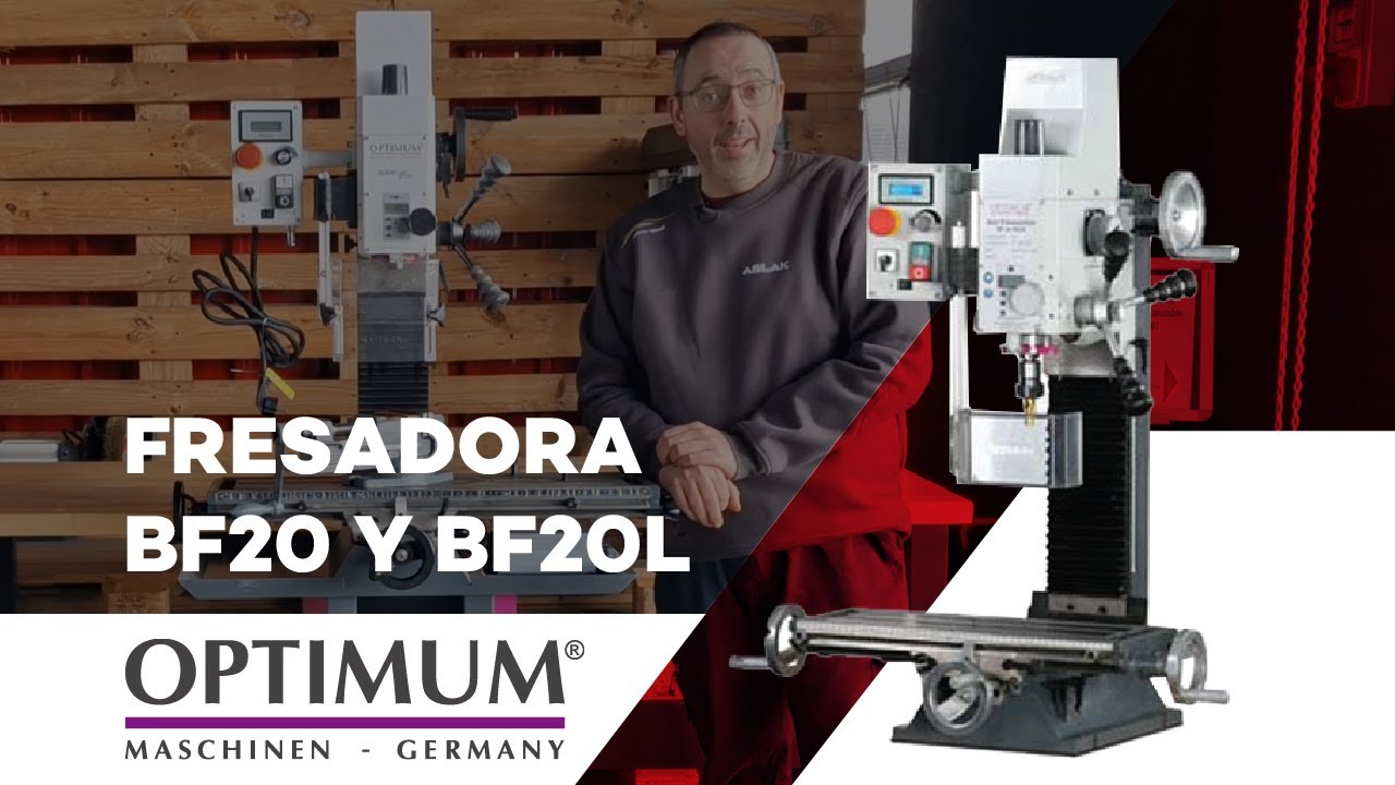 Fresadora BF20 y BF20L , la clásica compacta , económica y versátil .