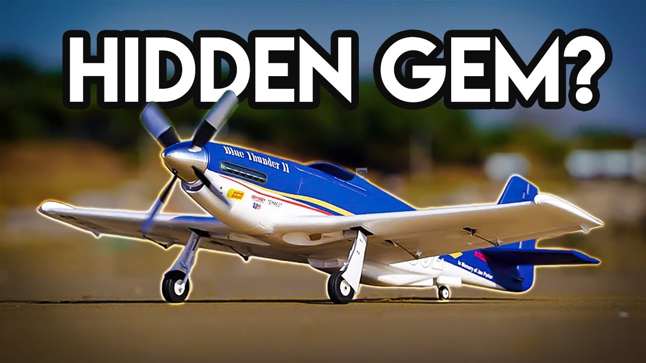Outstanding RC Mustang You Might've Missed (FMS P-51 1100mm Reno Racer)