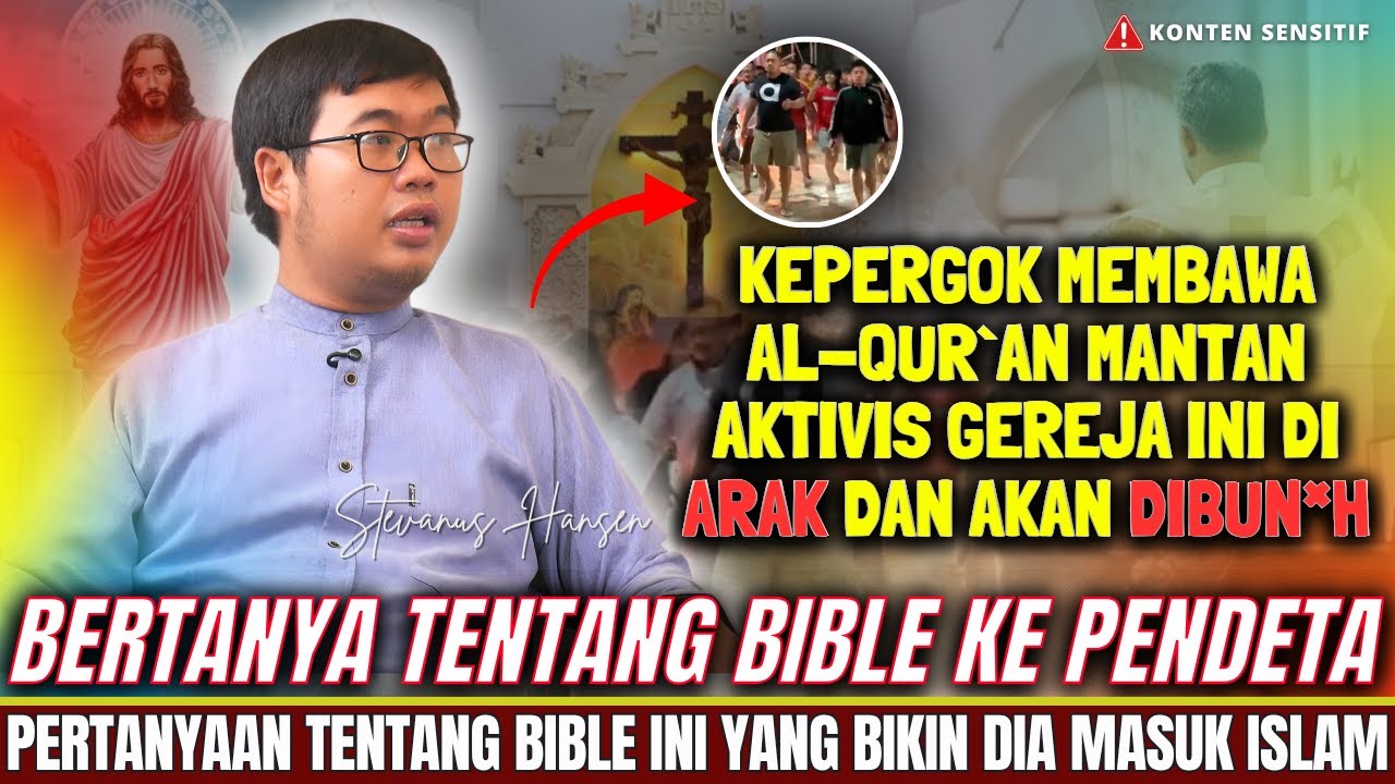 MENEGANGKAN‼️KEPERGOK MEMBAWA ALQURAN MANTAN AKTIVIS GEREJA INI DI ARAK DAN AKAN DIBOENUH