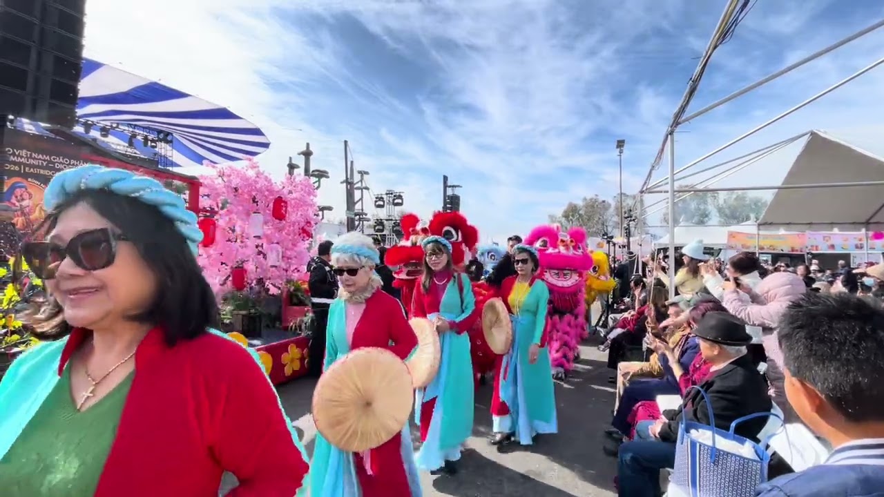 Khai Mạc Diễn Hành Hội Tết Tại San Jose Bắc California 