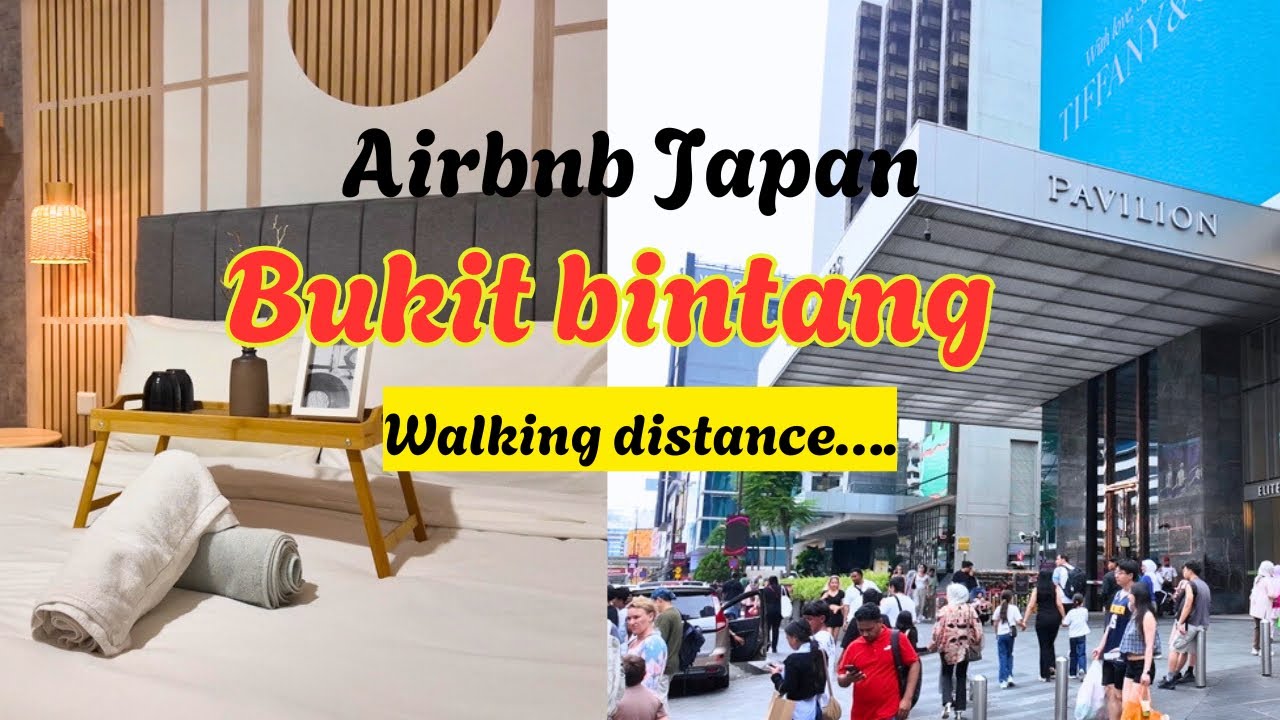 Airbnb vibes Jepun Di Bukit Bintang dekat dengan Pavillion KL dan TRX Mall