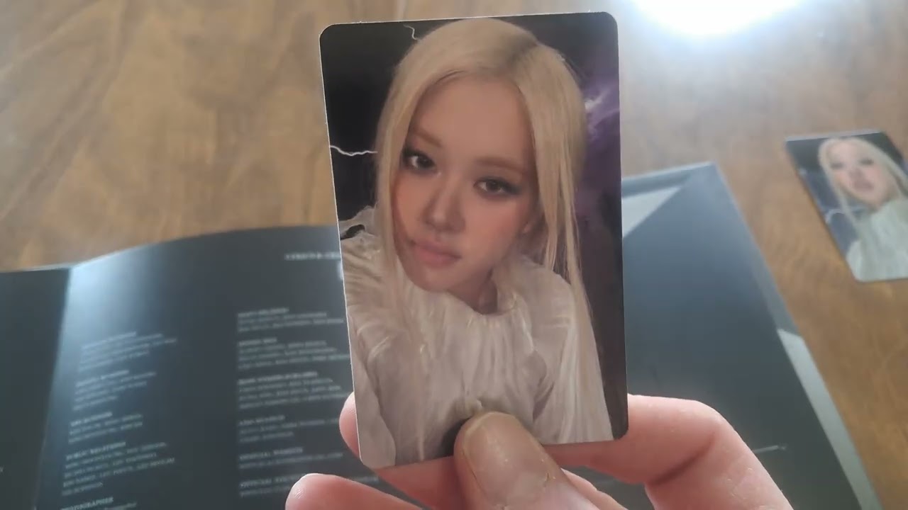 Blackpink deadline cd Rosé edition 