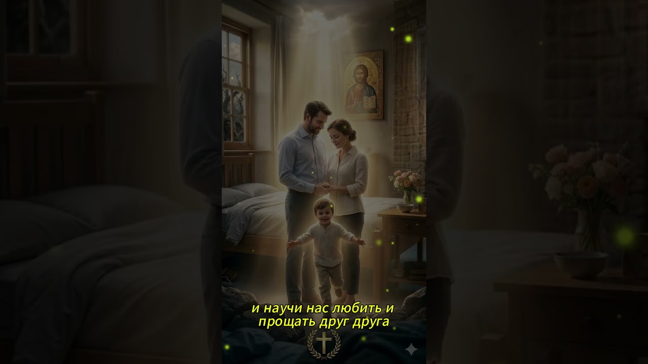 God's blessing on the family 🙏 Light, love and faith in the home
