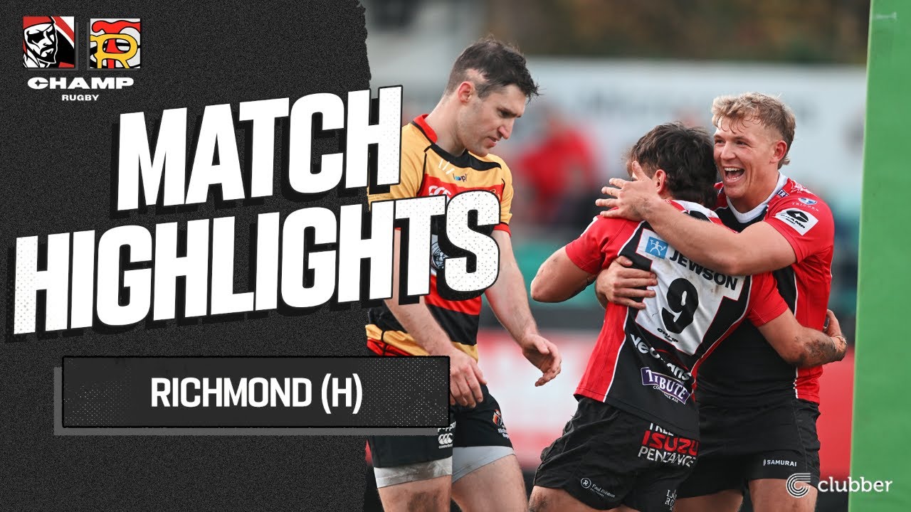 Cornish Pirates v Richmond l  Highlights  l  Champ Rugby 25/26