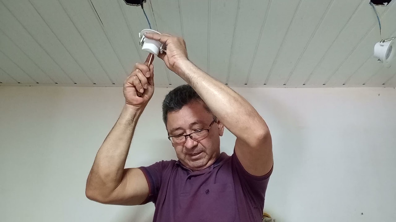 Como instalar lâmpada dicróica (faça vc mesmo)