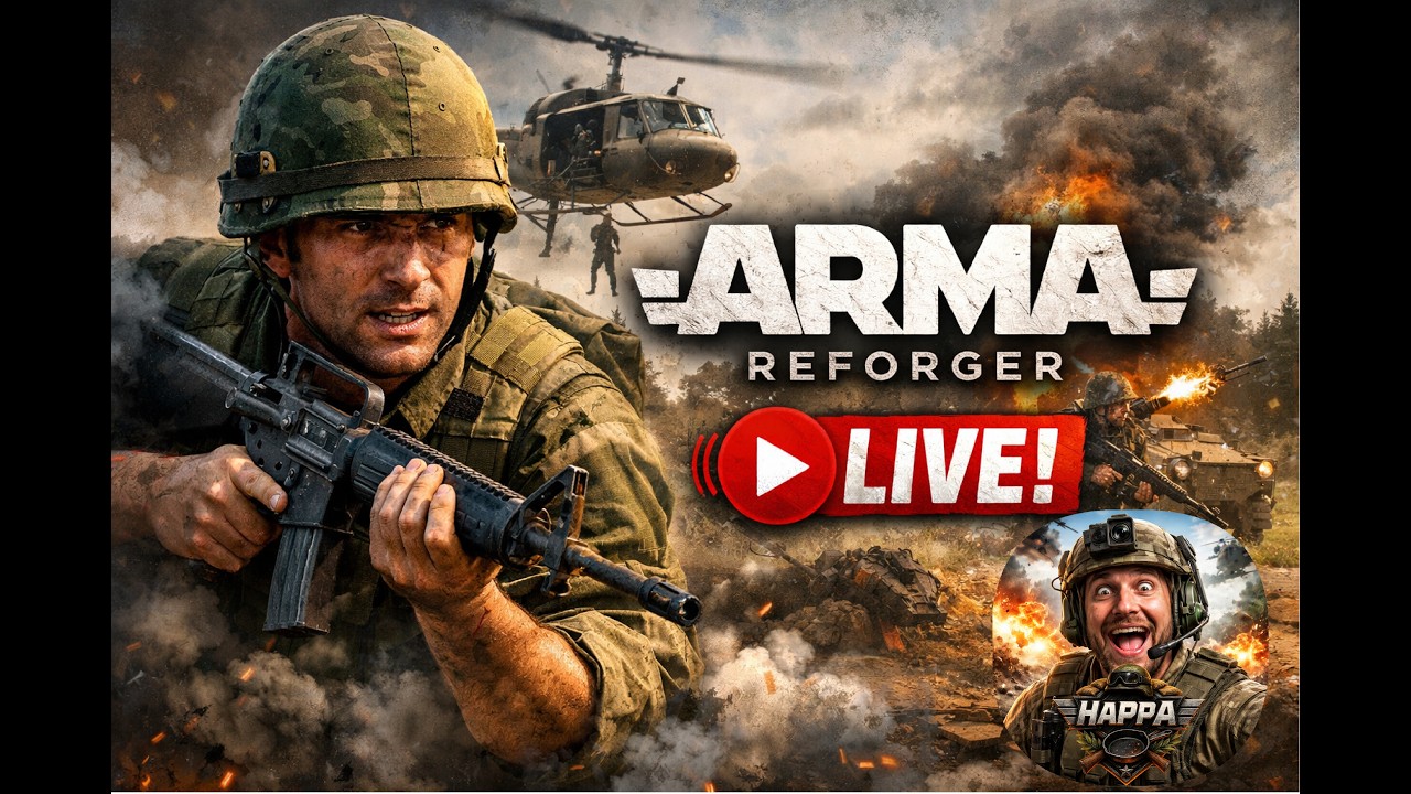 🔴 Live: Arma Reforger, If I Die, It Was Lag 😂 | Arma Reforger after crash3...
