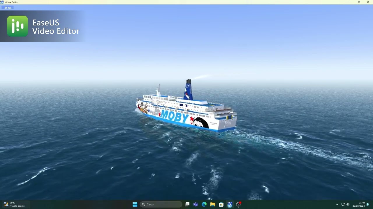 Livorno-Bastia con Moby Corse |Virtual Sailor NG |Capitano Virtuale