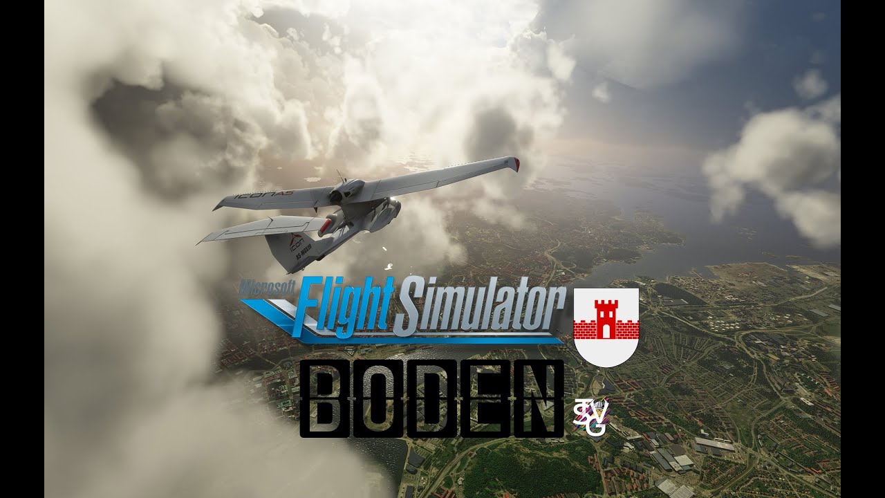 [BODEN] fr&aring;n ovan [Microsoft Flight Simulator 2020] Let's Play