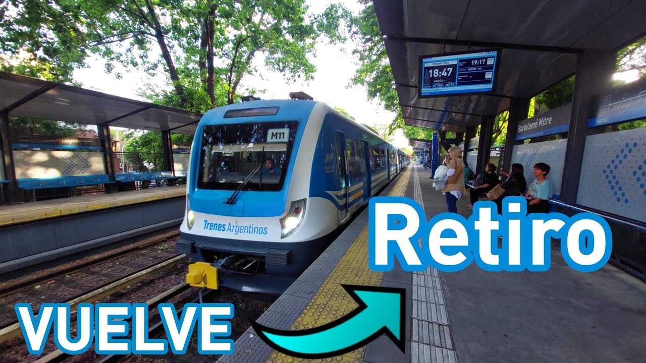 2 Años despues VUELVE El Ramal MITRE a RETIRO