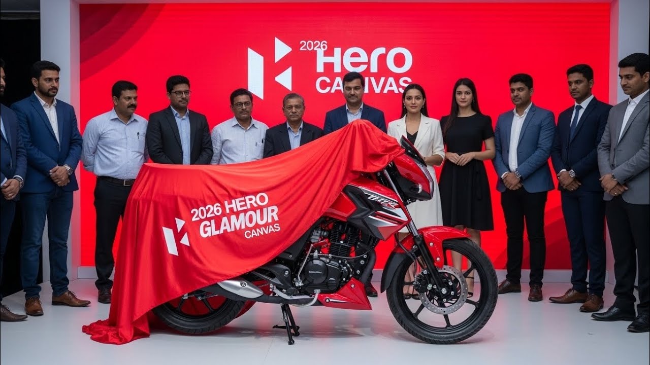 New Hero Glamour Canvas (2026) – First Look Official Launch Finally Launches!!?