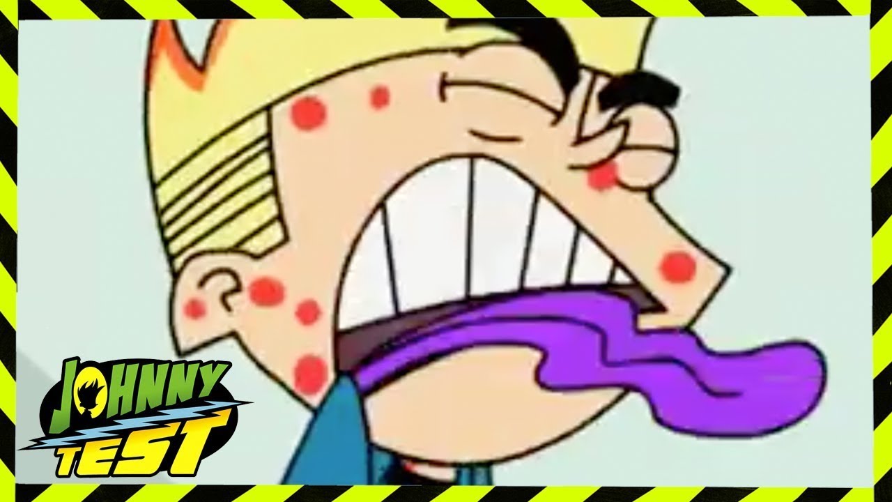 Johnny Test S3 Episode 7: Johnnyitis // Johnny Moustache | Videos for Kids