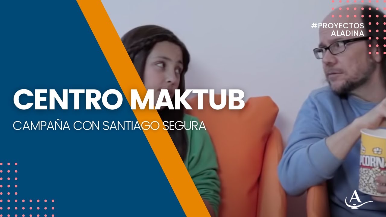Santiago Segura & Gabi presentan el  Centro Maktub