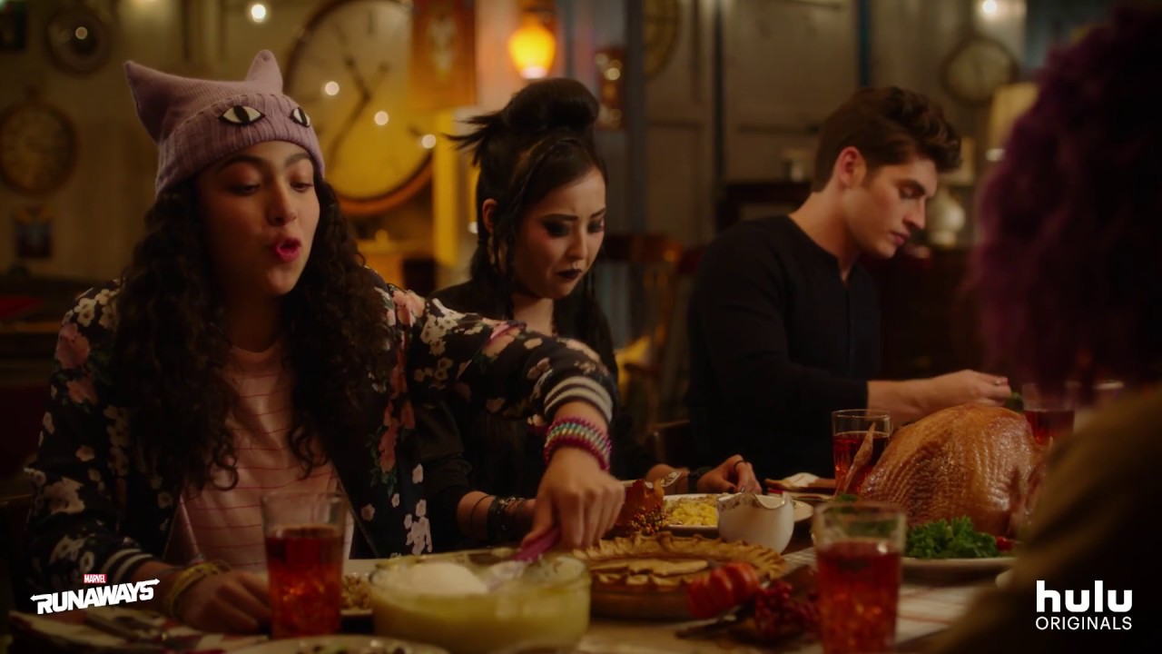 Thanksgiving with Marvel's Runaways