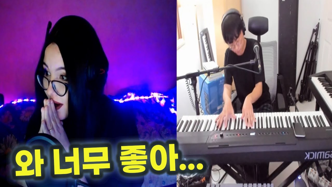 역대급 찬사👏🏻👏🏻👏🏻에 몸 둘 바를 모르겠네요..🤗🤣 부끄럽 ㅋㅋㅋ 우크라이나 여자친구들에게 우크라이나 국가🇺🇦 를 연주했더니 반응이...!? ㅎ | 콜드쉽의 피아노 랜덤채팅 🌎