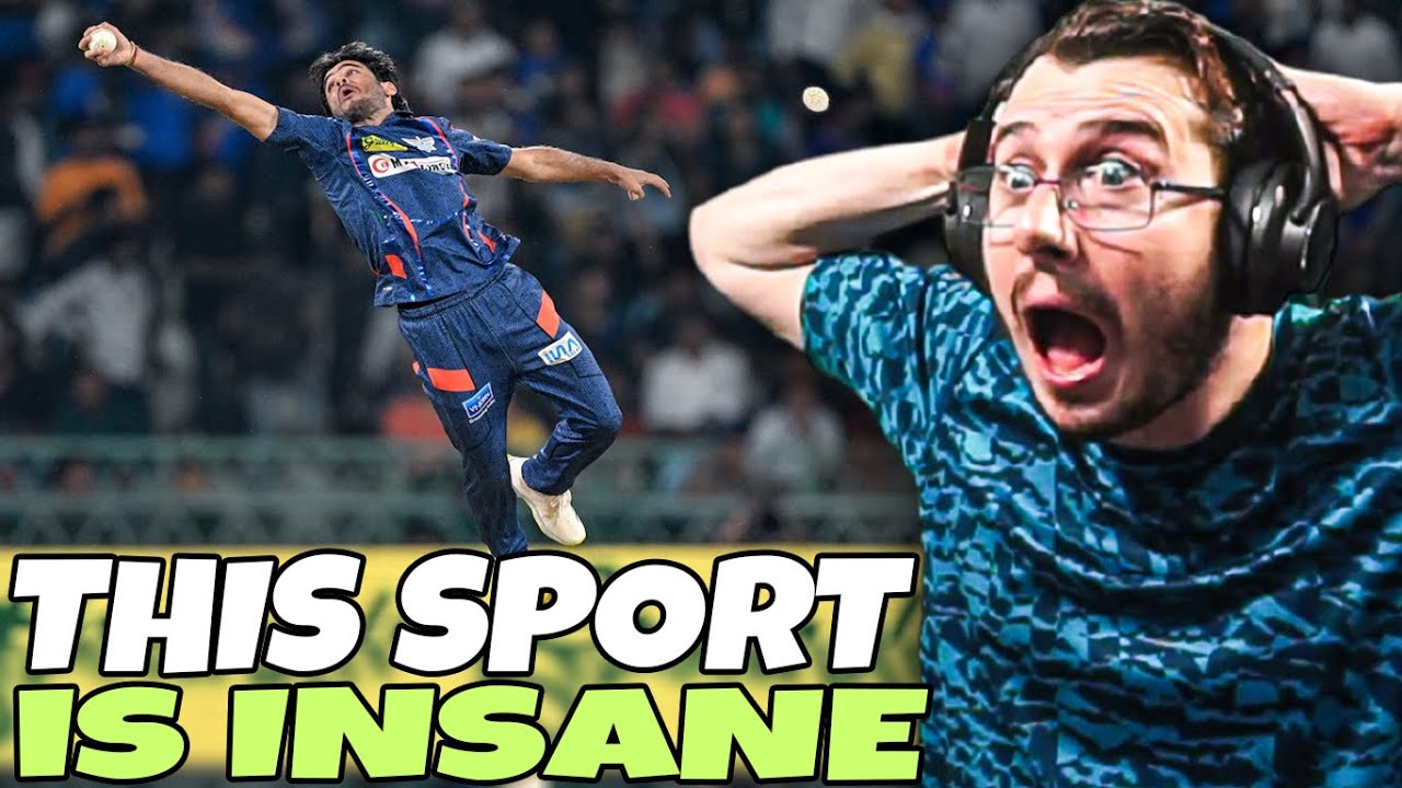 Моя первая реакция на крикет… КАК они так ловят мяч?! 🏏🔥