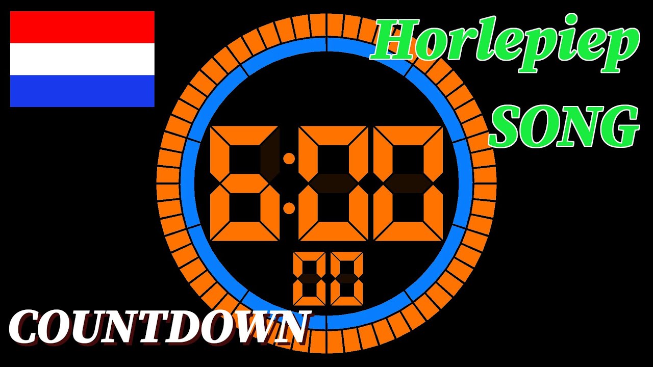 6 Minutes Dutch Horlepiep #Countdown #Timer