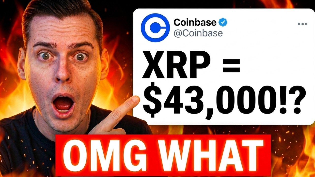 XRP ПО ЦЕНЕ $43 000 &mdash; ЭТО КАК ВООБЩЕ!??! (ГРОМКАЯ &laquo;УТЕЧКА&raquo;)