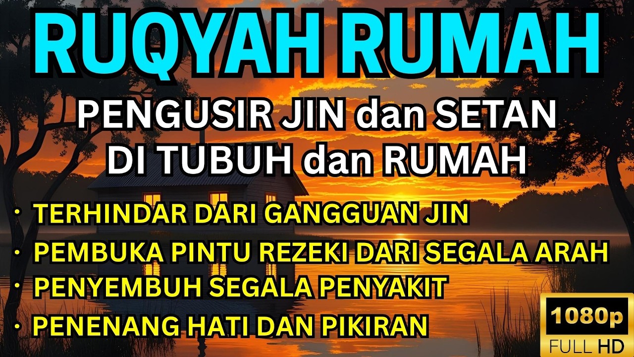 RUANGAN LANGSUNG RASA TENANG! COBA AYAT RUQYAH PENGUSIR JIN DAN SETAN DI RUMAH