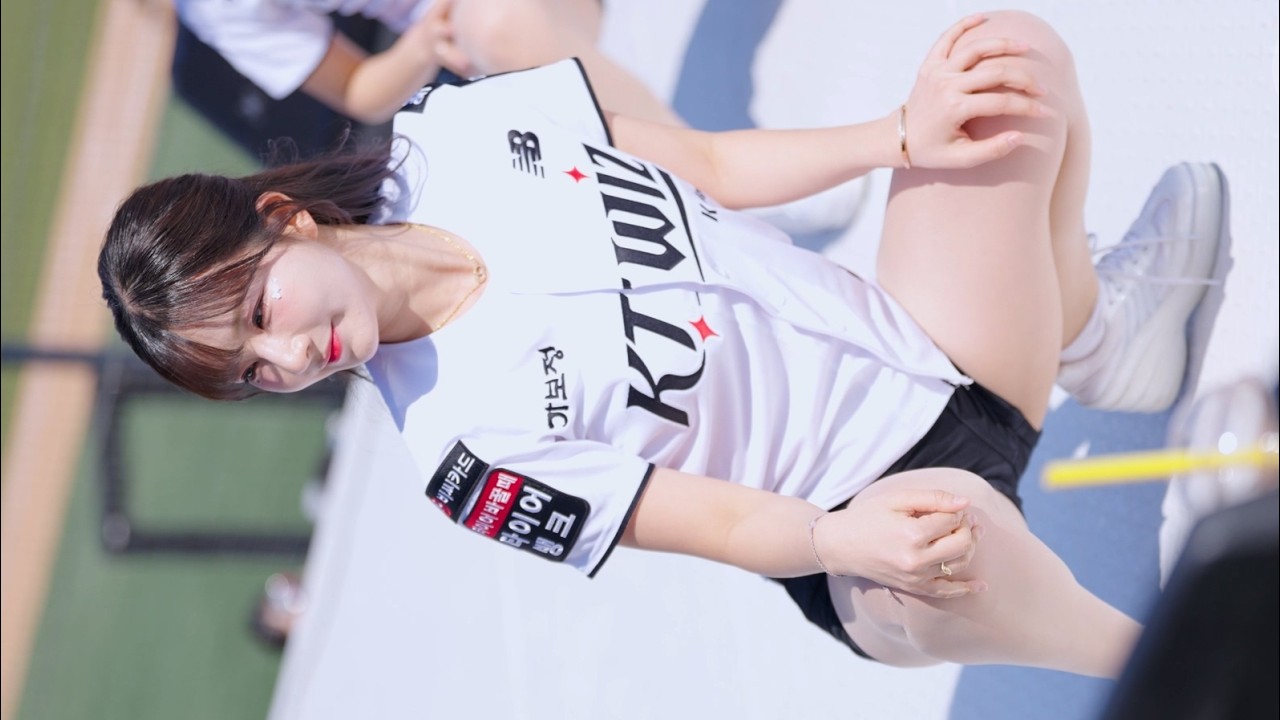 [4K] 아리등장? POP/STAR 김진아 치어리더 직캠 金吉娜 Kim Jina Cheerleader fancam ktwiz 260321